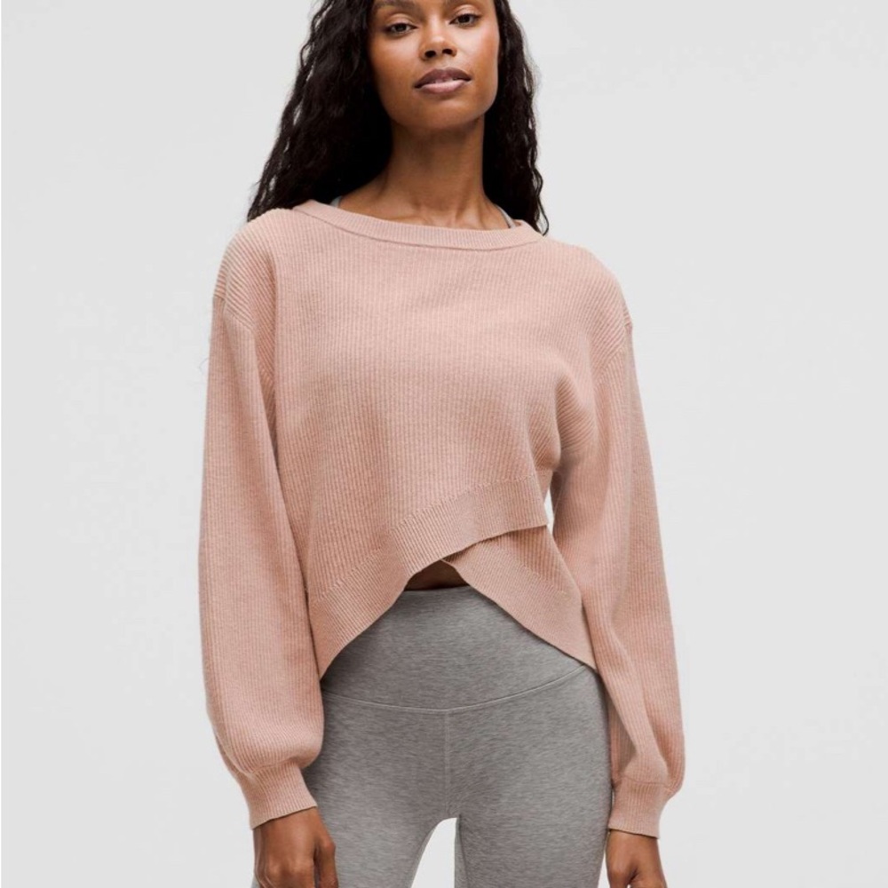 Lululemon Reversible Crossover Sweater
